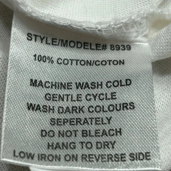 NWT sheer ,lace , 100 Cotton,t shirt material ,blouse  Tie roll cuff,cottagecore - Picture 10 of 11